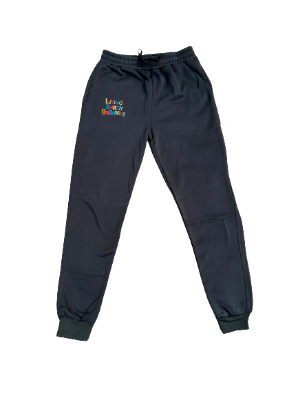 Sweatpants/Joggers - Colourful Embroidery